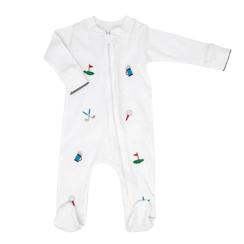 NWT - Embroidered Golf Playsuit